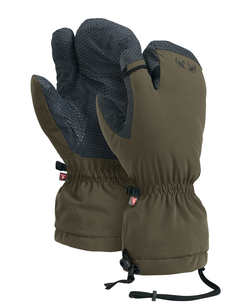 Front and Back of Northstar Glomitt in Ash Brown Color