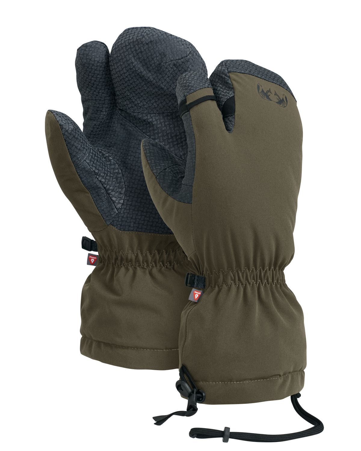 Front and Back of Northstar Glomitt in Ash Brown Color