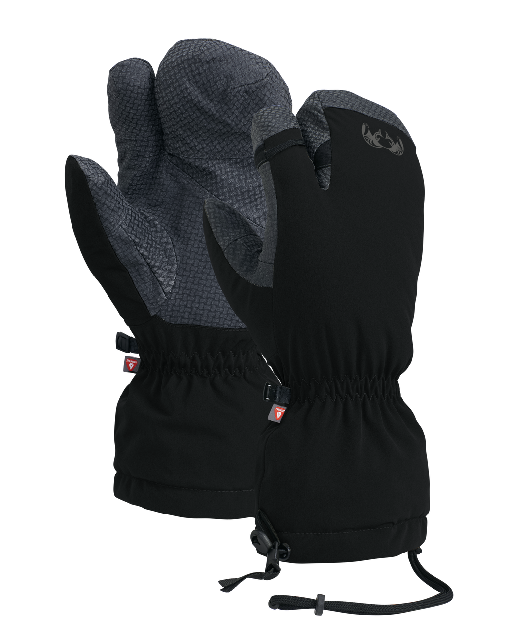 Front and Back of Northstar Glomitt in Black