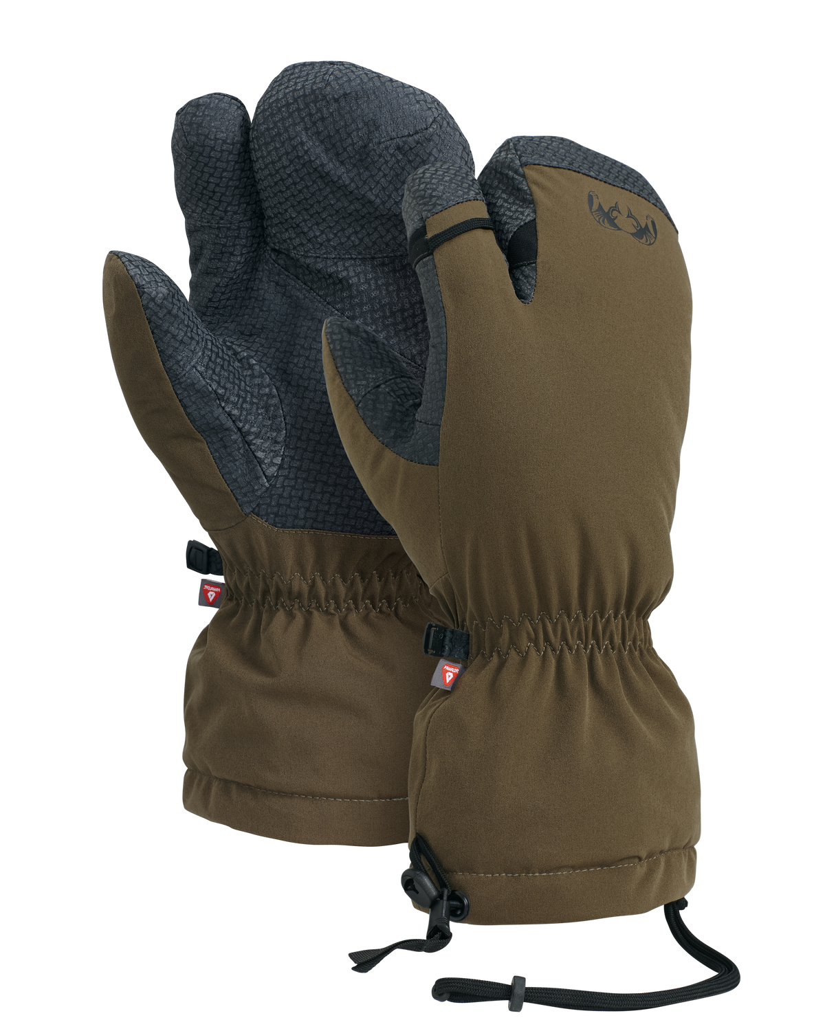 Front and Back of Northstar Glomitt in Bourbon Brown Color