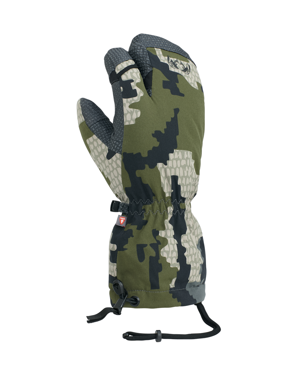 Back of Northstar Glomitt in Verde Camouflage