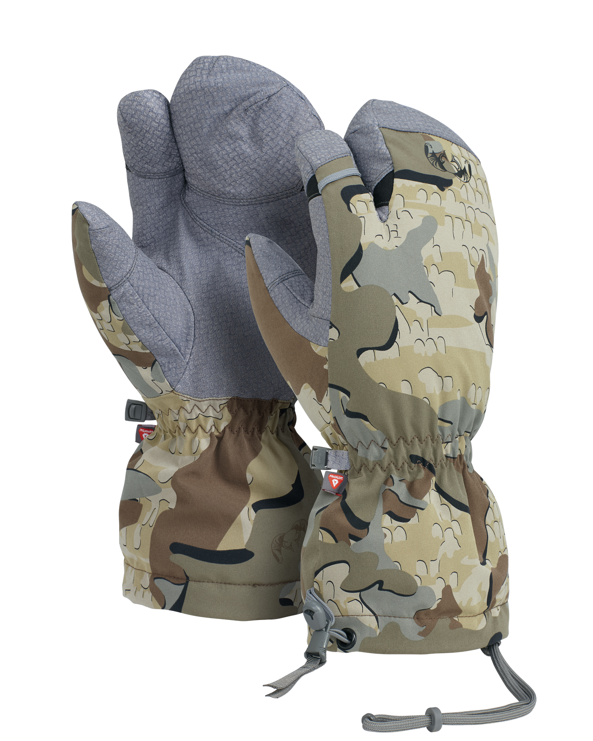Front and Back of Northstar Glomitt in Valo Camouflage
