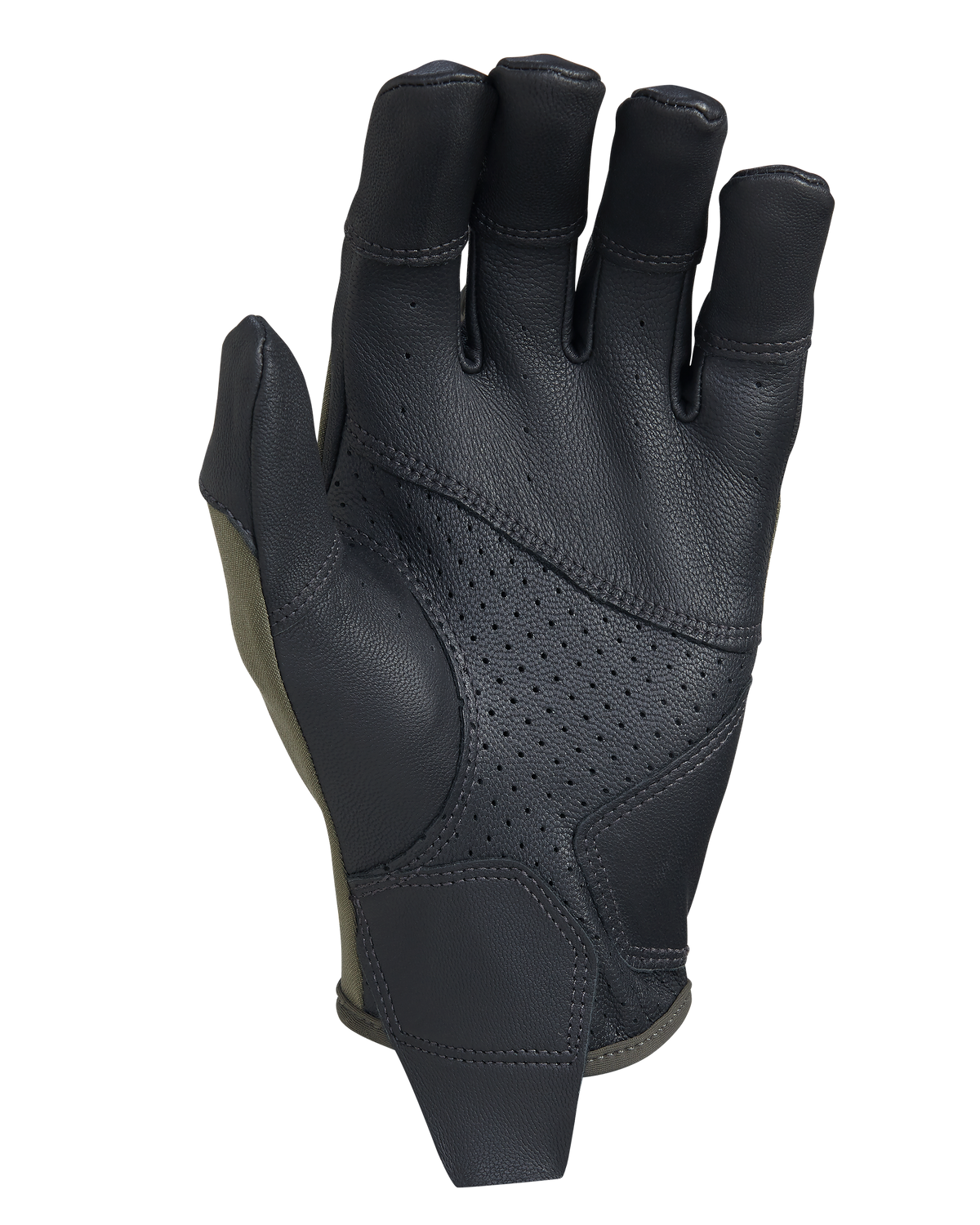 Palm View of Precision Glove in Ash Brown