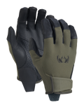 Front and Back of Precision Glove in Ash Brown