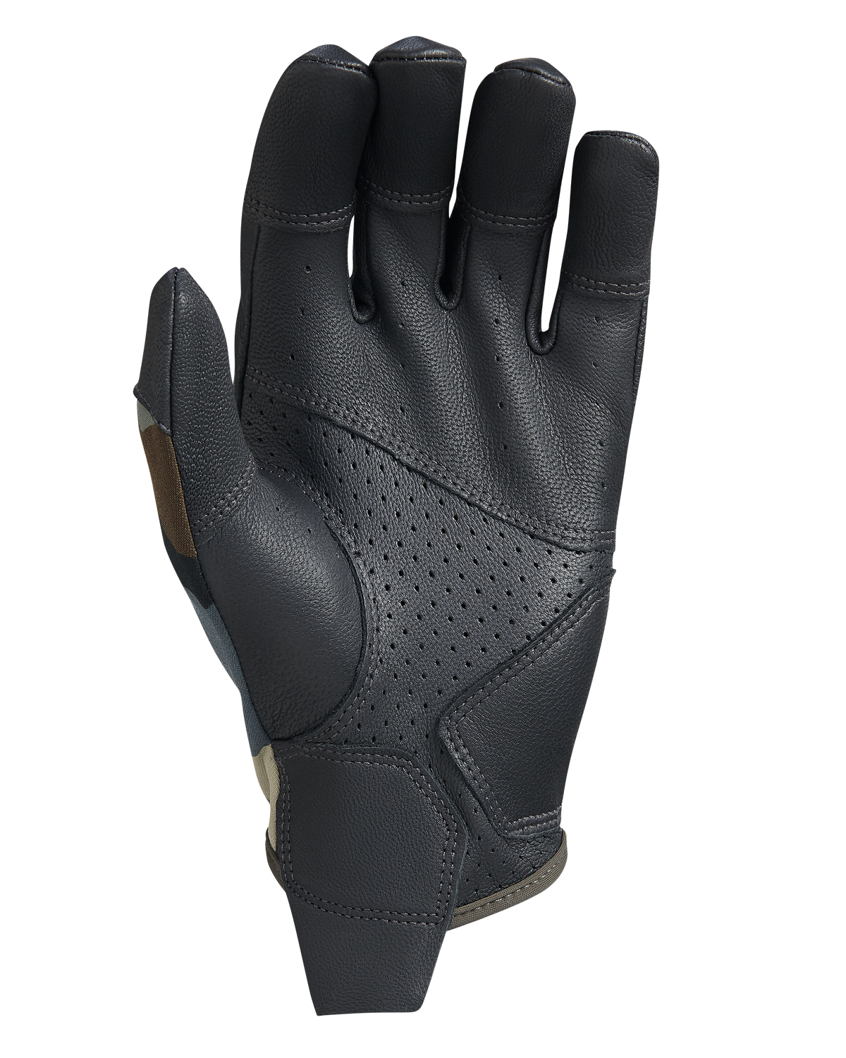 Palm View of Precision Glove in Vias Camouflage