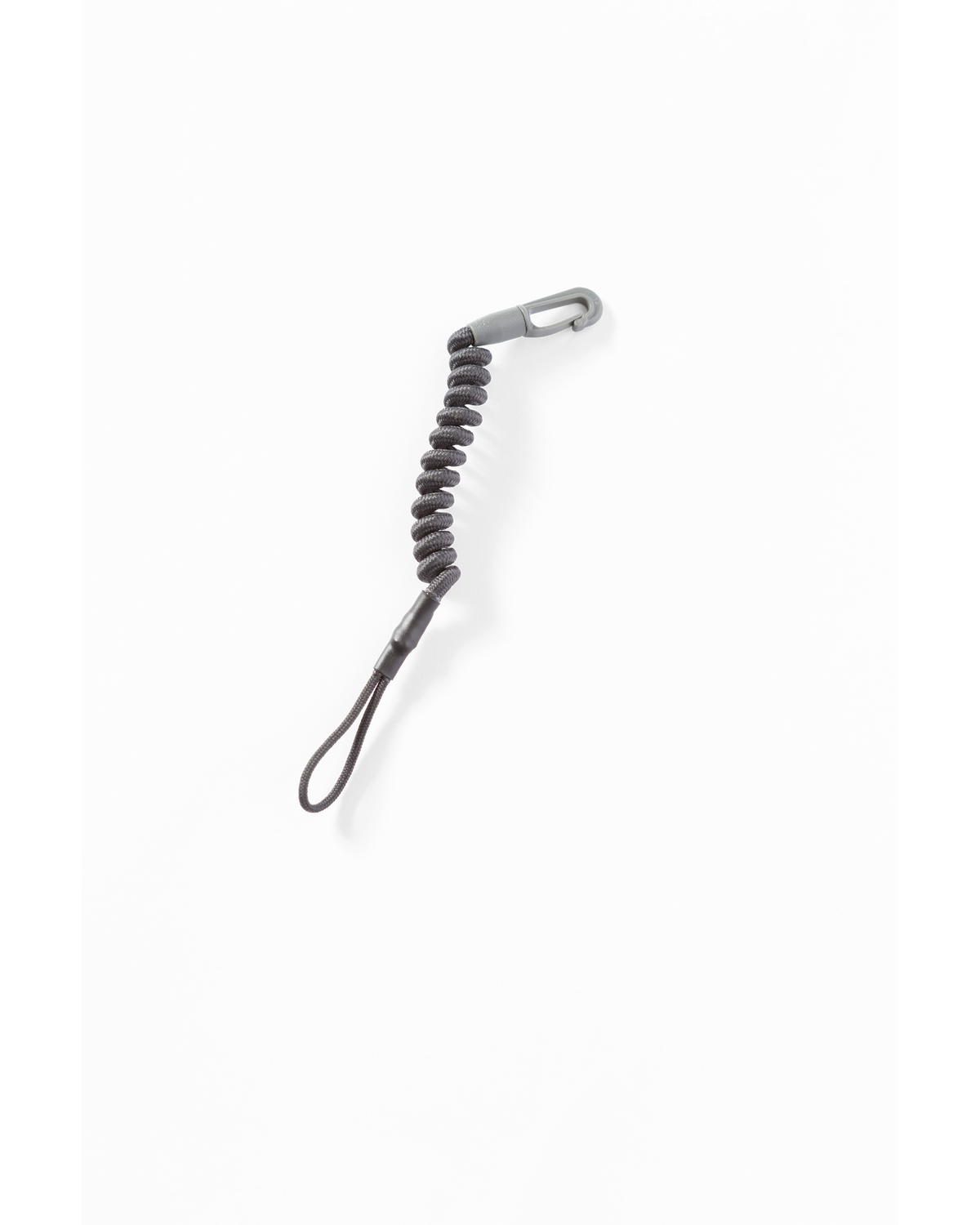 Front of Regular Length Rangerfinder Lanyard in Stone Grey Color