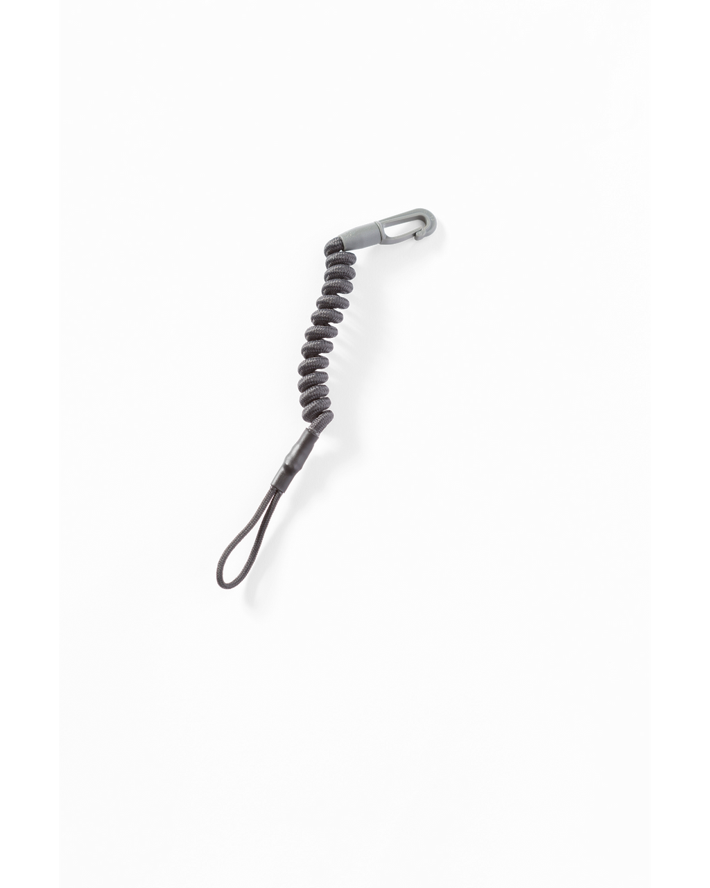 Front of Regular Length Rangerfinder Lanyard in Stone Grey Color