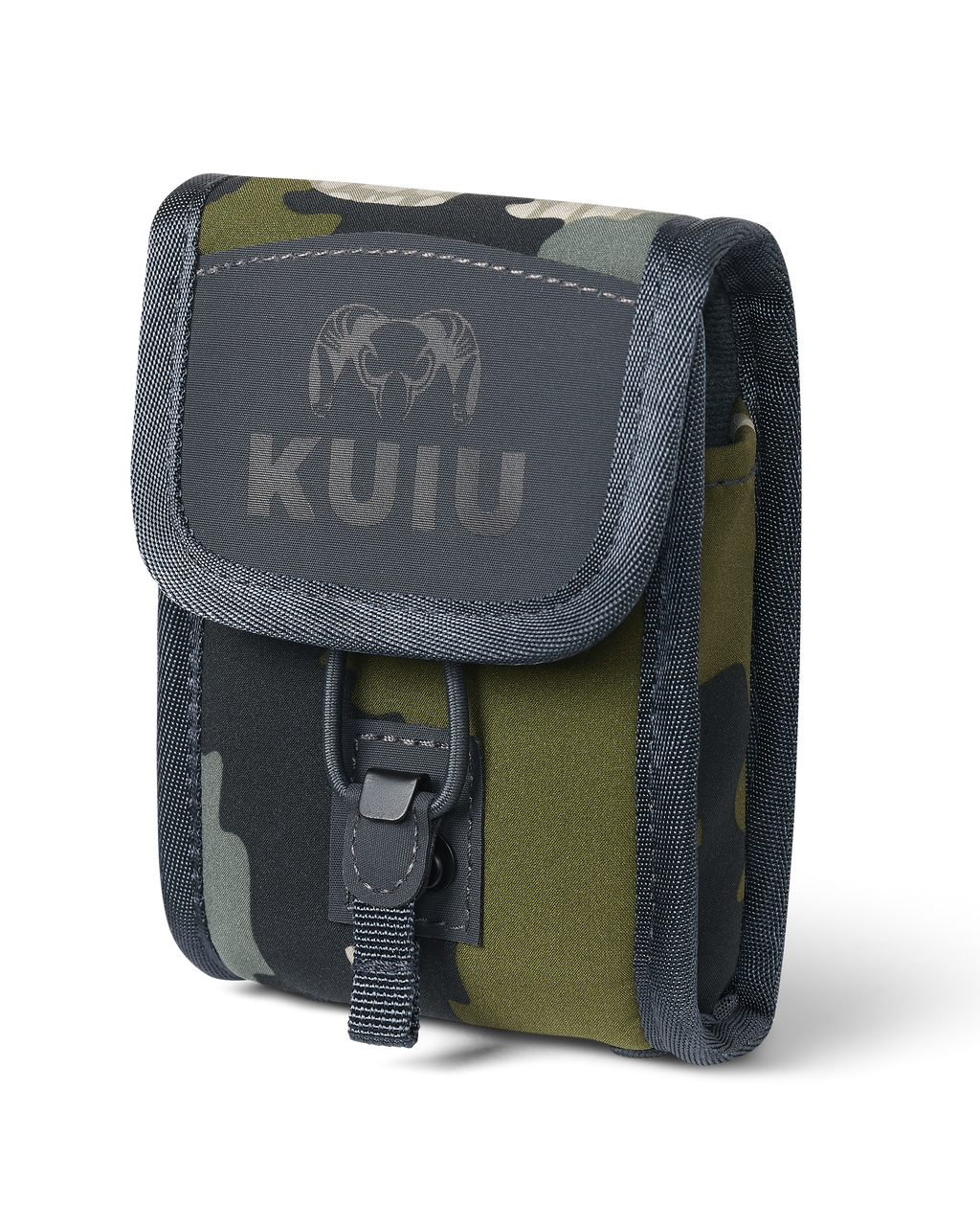 Front of PRO G3 Rangefinder Holder in Verde Camouflage