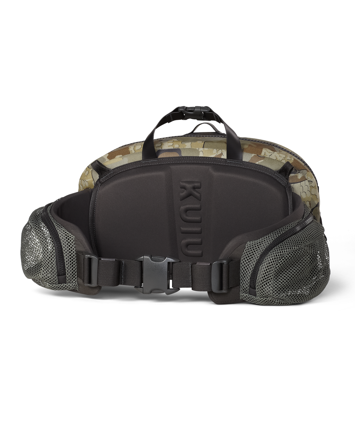 Back of DeltaStorm 800 Submersible Waistpack in Valo Camouflage