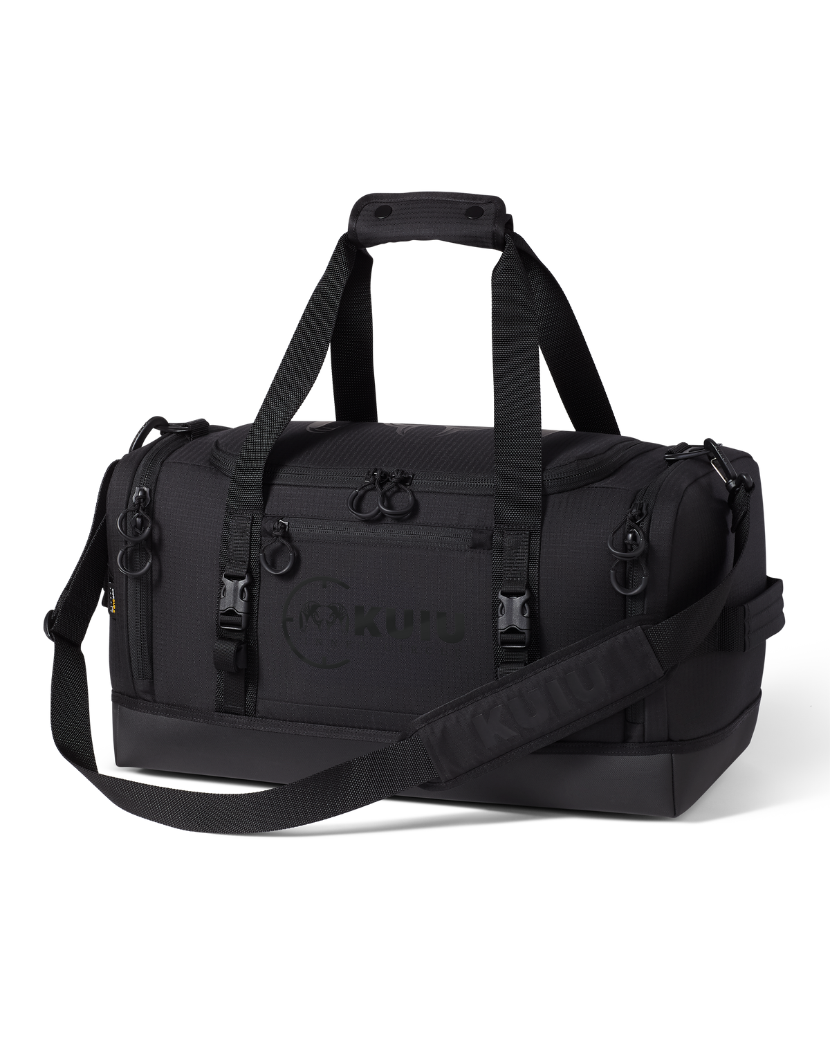 Front of Inner Circle Distance Duffel in Black