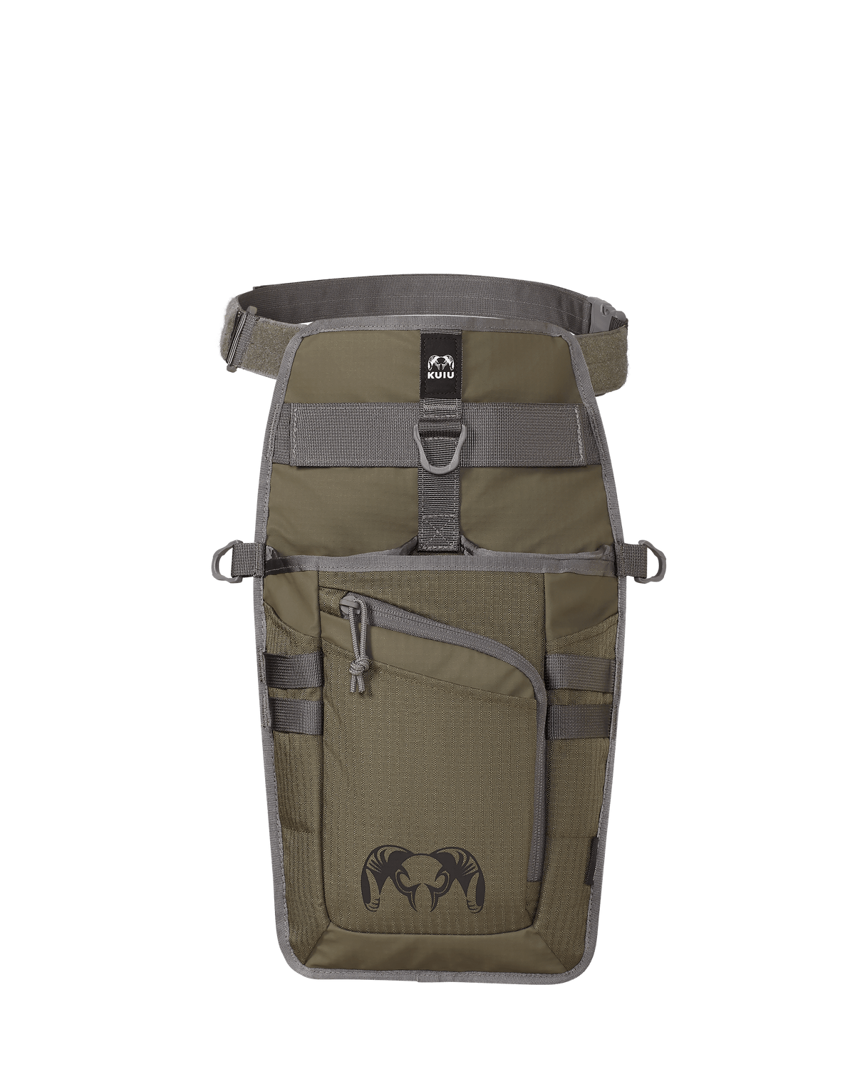 Side of Archery Hip Quiver in Ash Brown Color