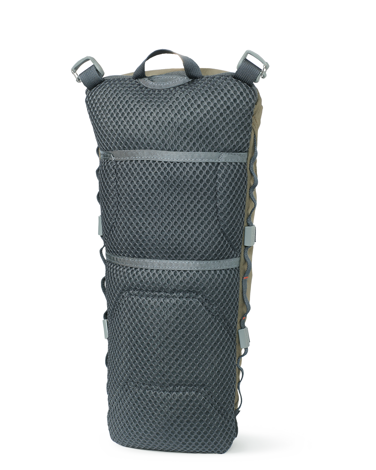 Back of PRO G3 Hydration Rig in Ash Brown