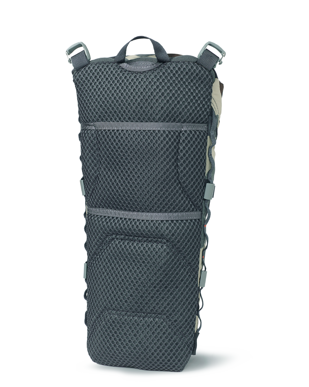Back of PRO G3 Hydration Rig in Vias Camouflage
