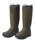 Front of KUIU Mud Boot in Ash Brown