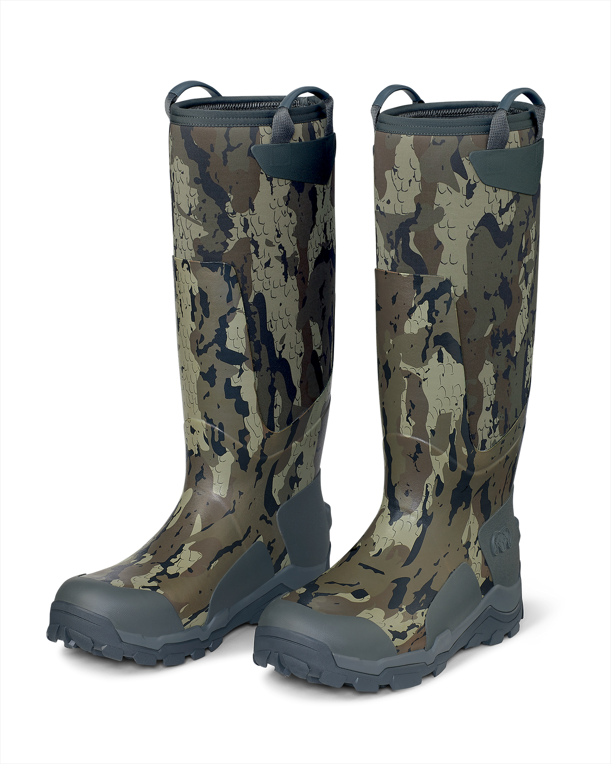 Front of KUIU Mud Boot in Veros Camouflage