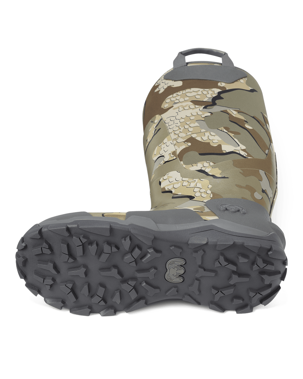 Bottom outsole grip of KUIU Mud Boot in Valo Camouflage