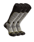 Ultra Merino Over the Calf Sock in Grey Green Pack 3 Socks Shown