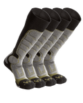 Ultra Merino Over the Calf Sock in Grey Green Pack 4 Socks Shown