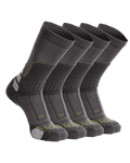 Midweight Mountain Sock in Grey Green Pack 4 Socks Shown
