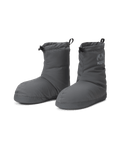 Front of Super Down Burner Bootie in Gunmetal Grey