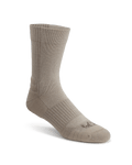 Front of Merino Lightweight Performance Sock in Khaki