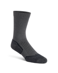 Front of Merino 200N Lightweight Sock in Gunmetal Grey