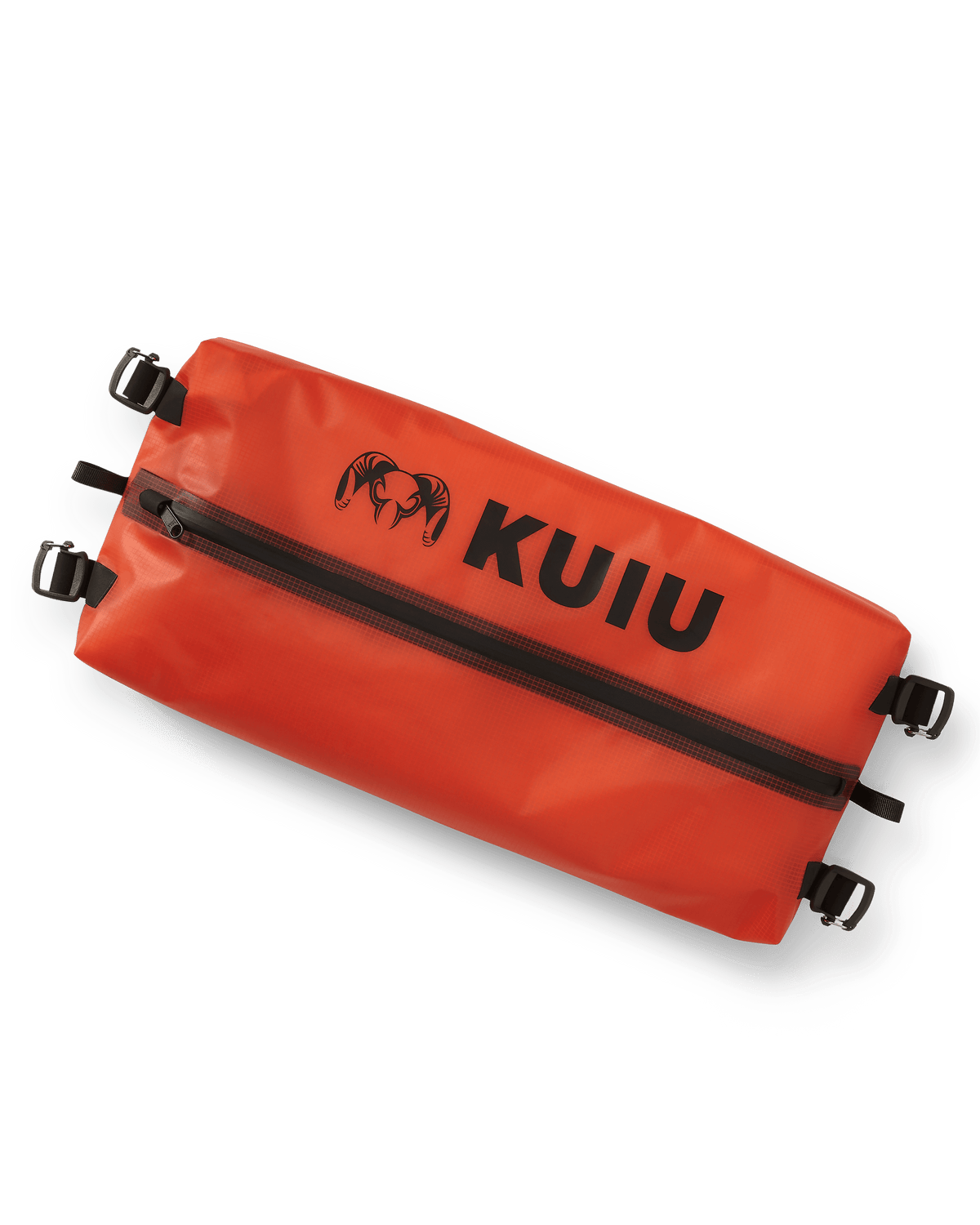 Size large HD Zip Dry Bag in Blaze Orange