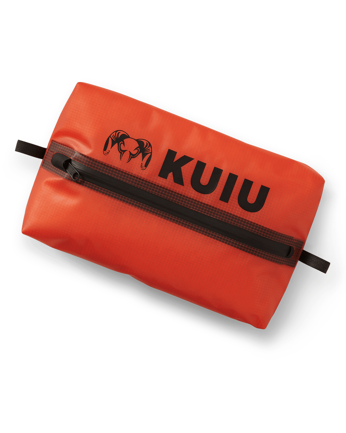 Size medium HD Zip Dry Bag in Blaze Orange