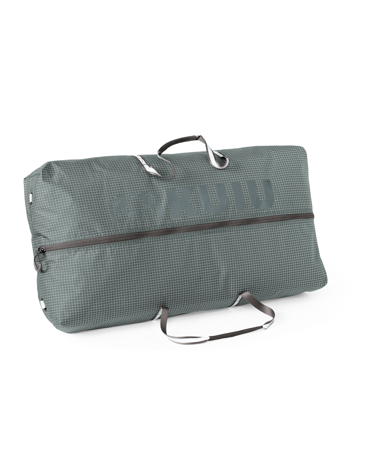 Front, Angled View of Extreema Bag in Flint Color Size Large