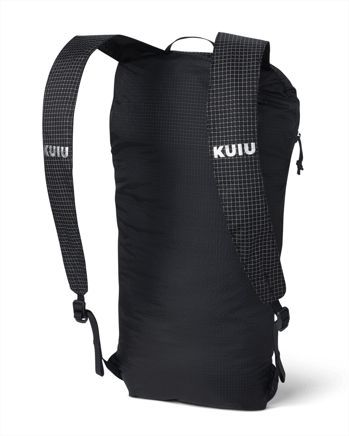 Back of Extreema Stuffable Pack in Black