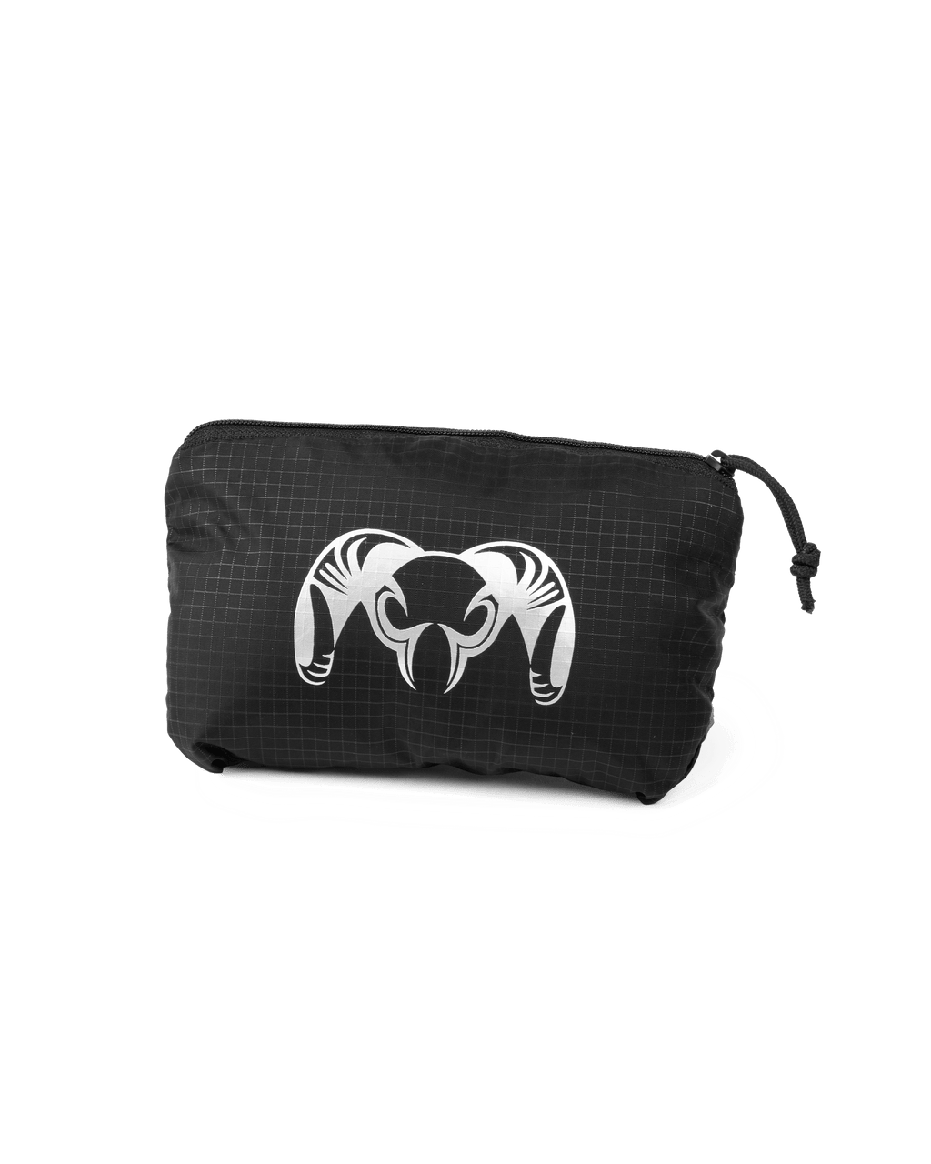 Matching color 8 x 5-inch accessory pocket with KUIU Ram Logo printed on the front