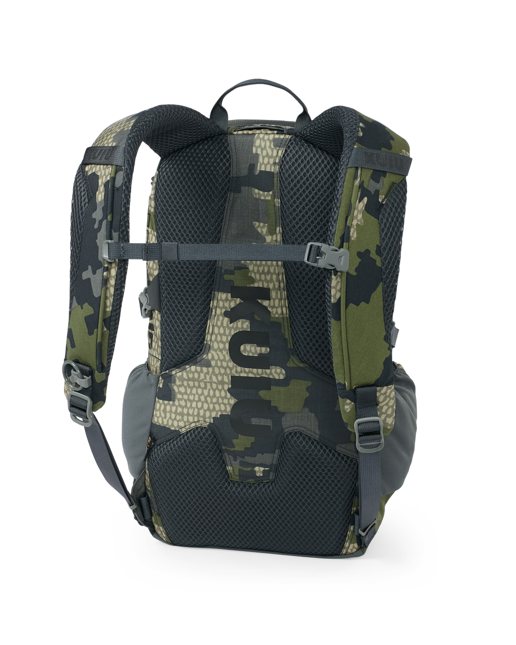 Back of Divide 1200 in Verde Camouflage