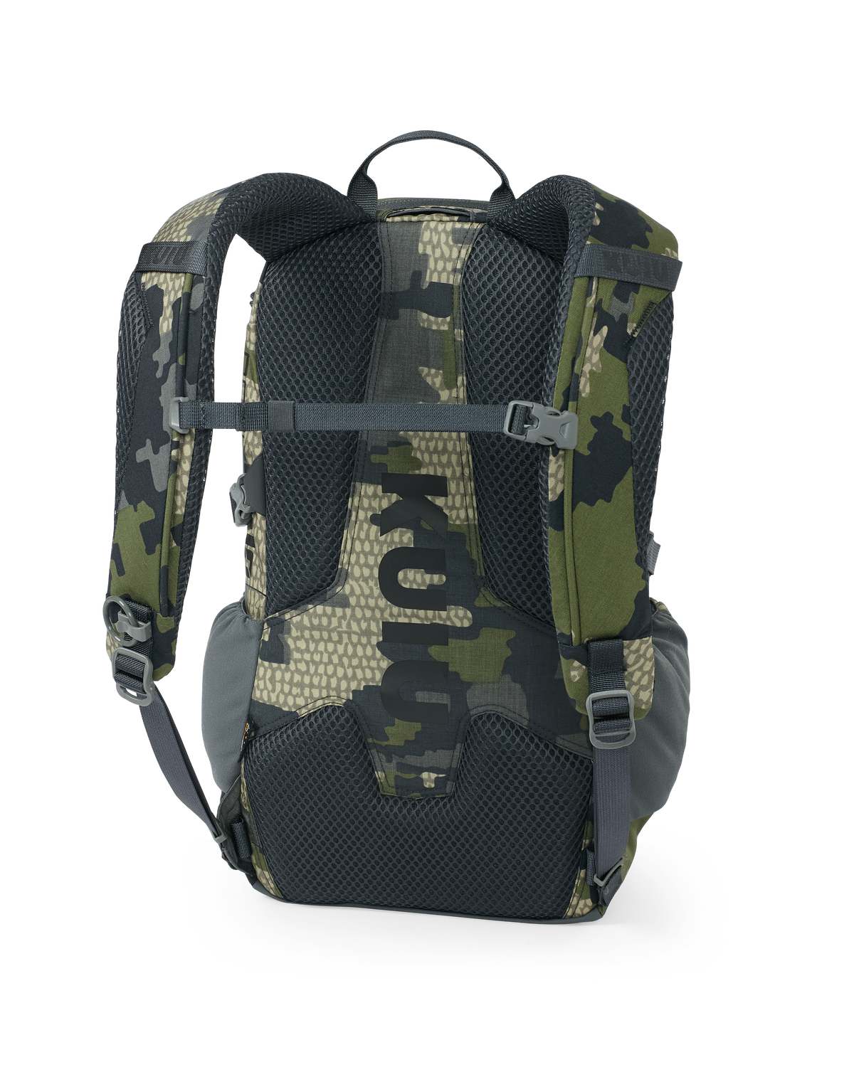 Back of Divide 1200 in Verde Camouflage