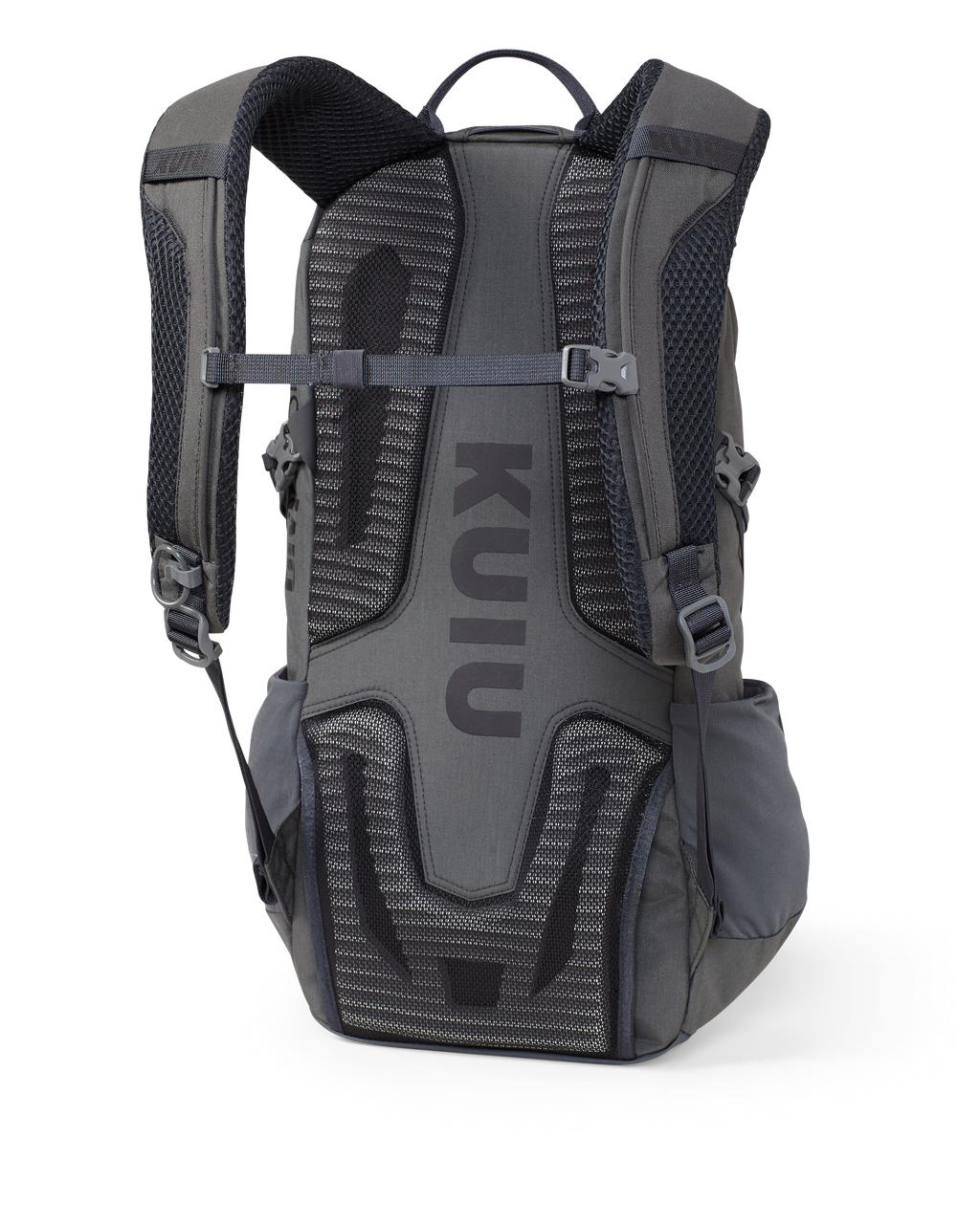 Back of Divide 1500 in Gunmetal Grey without hip belt