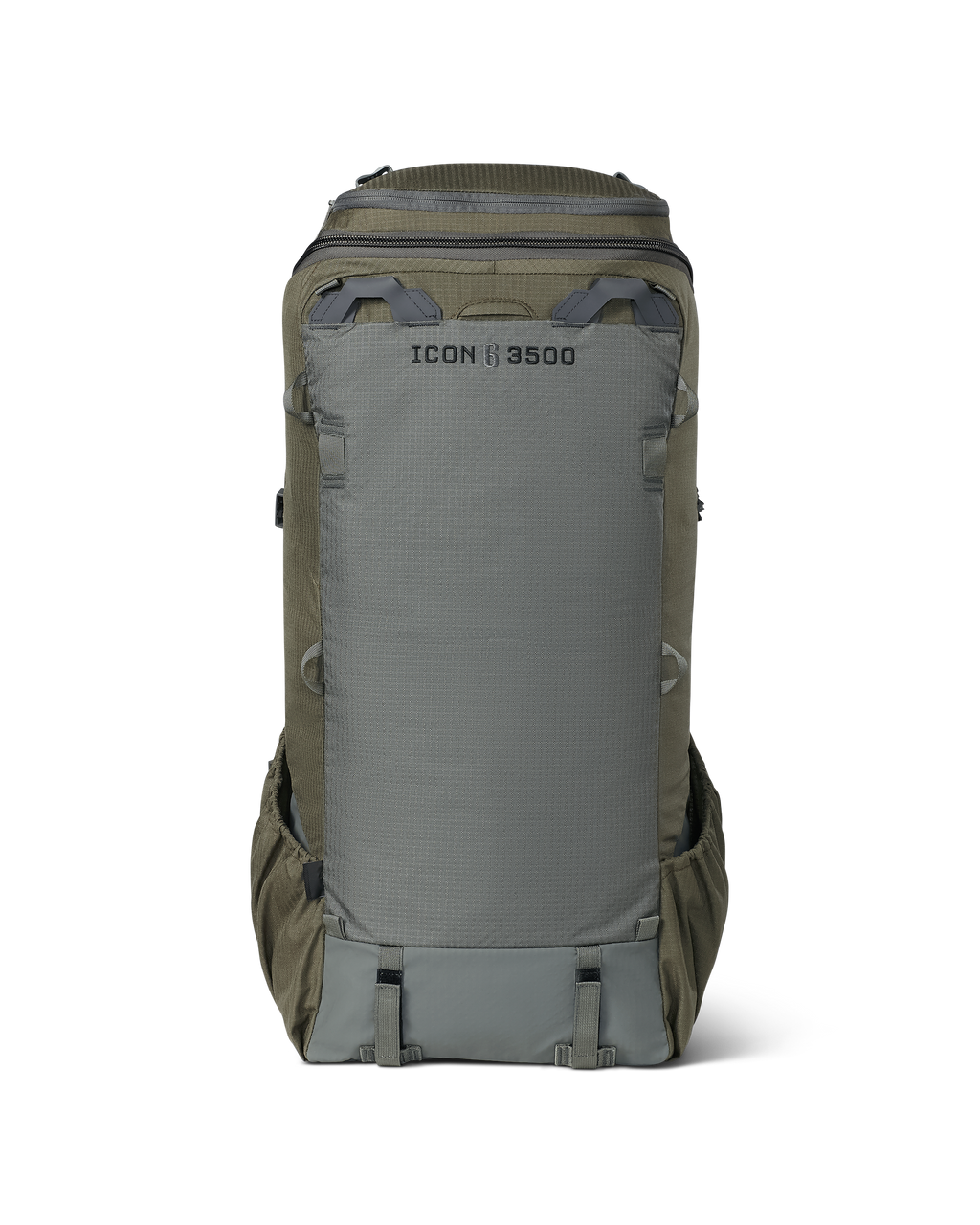 Back of ICON 6 3500 Bag Only in Ash Brown