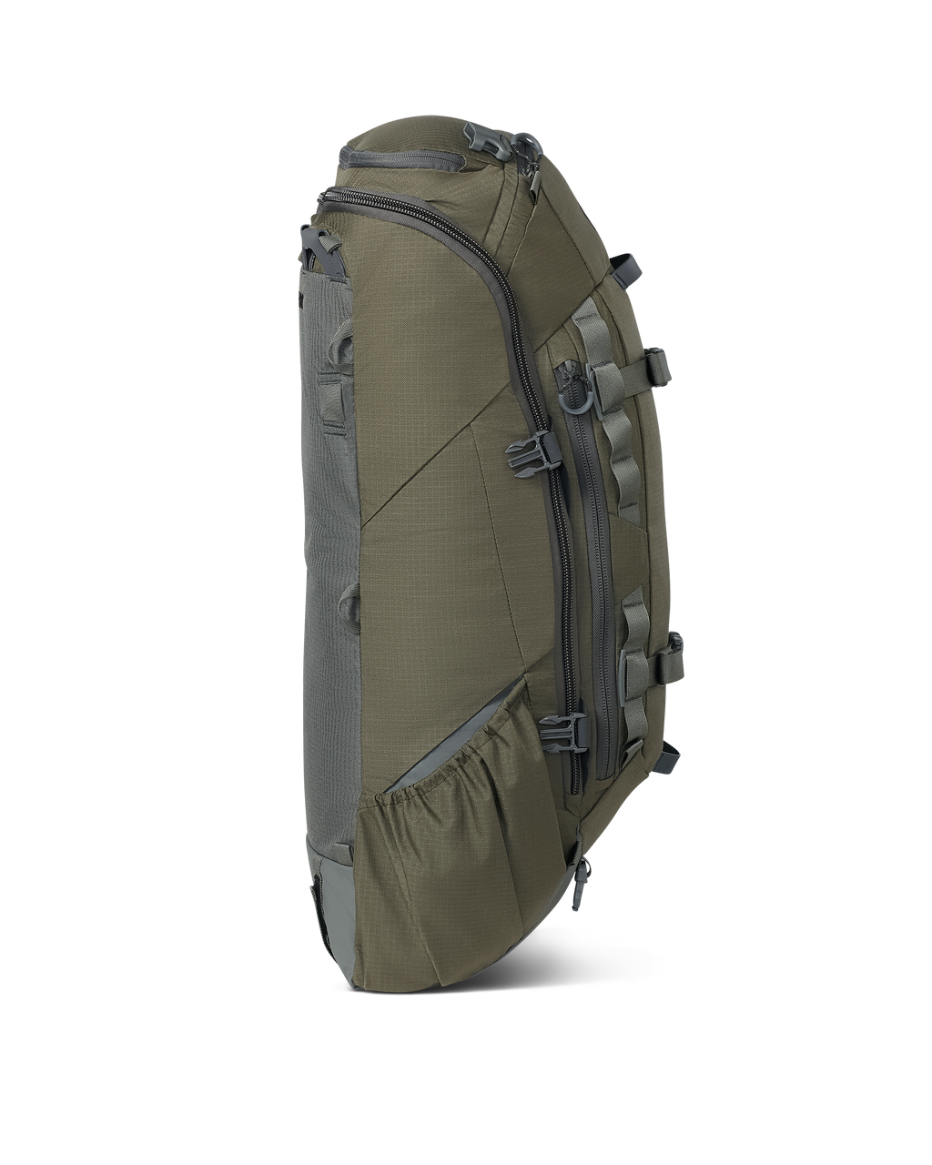 Left side view of ICON 6 3500 Bag Only in Ash Brown
