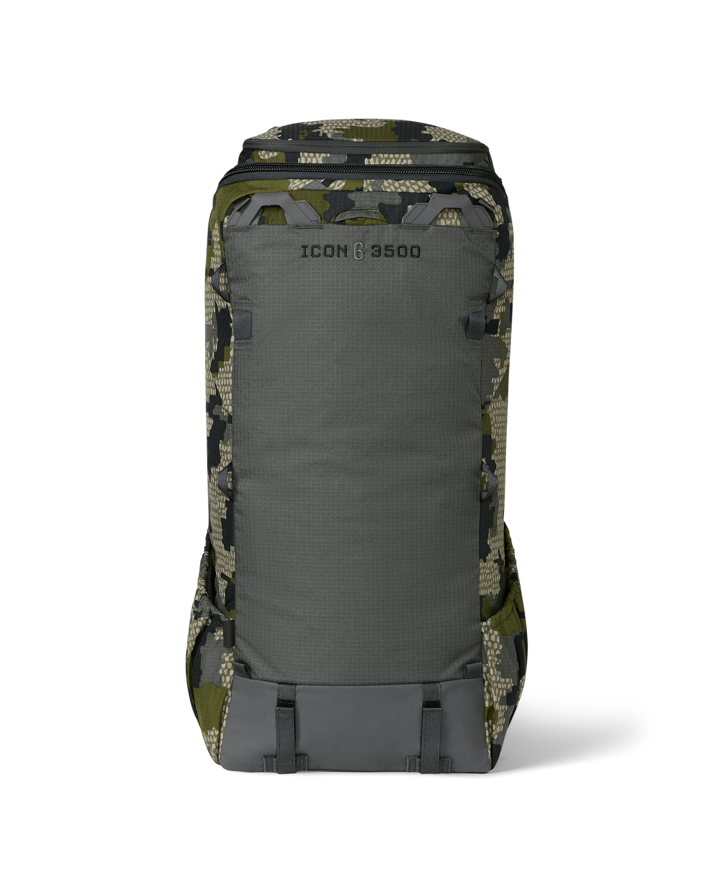 Back of ICON 6 3500 Bag Only in Verde Camouflage