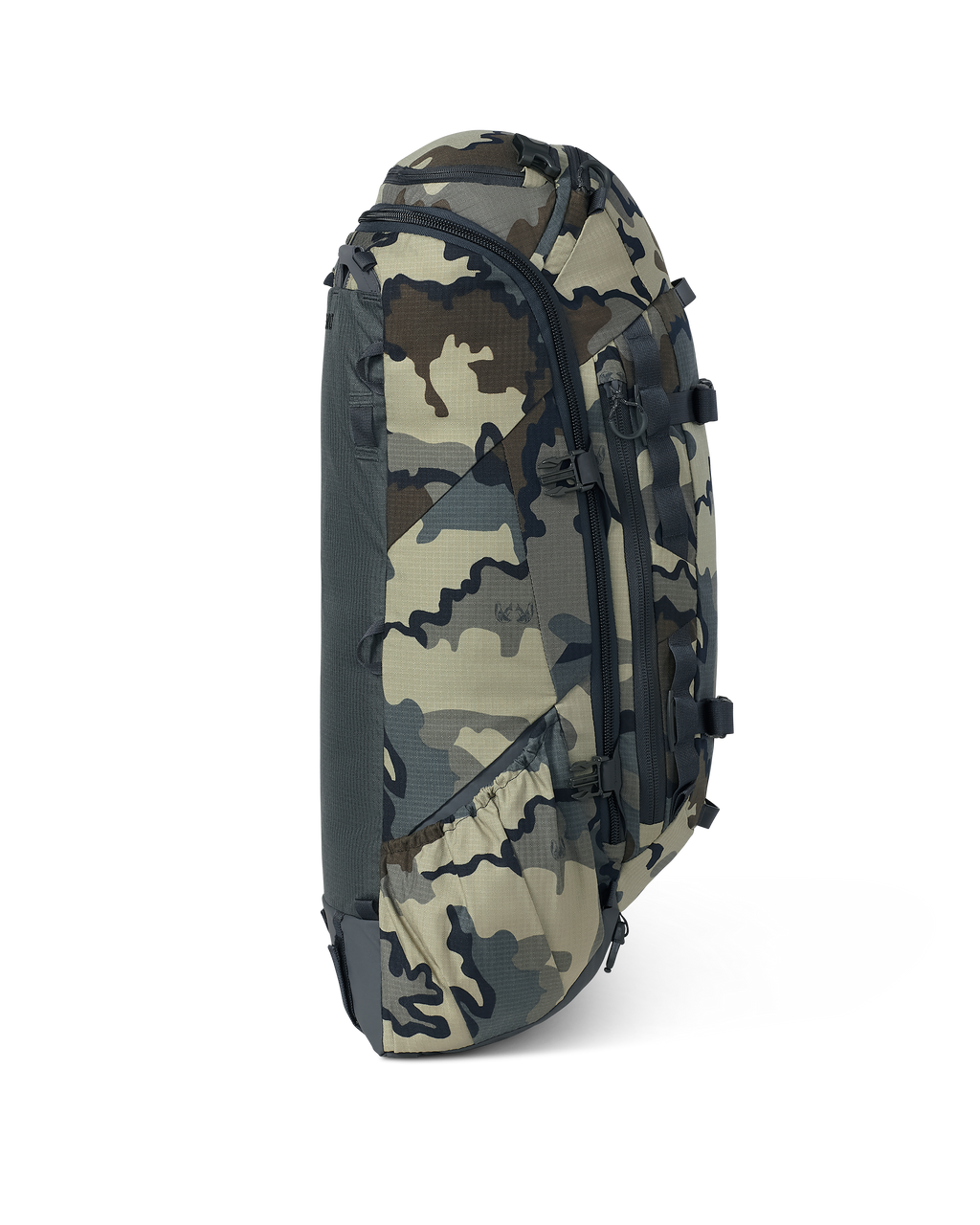 Left side view of ICON 6 3500 Bag Only in Vias Camouflage