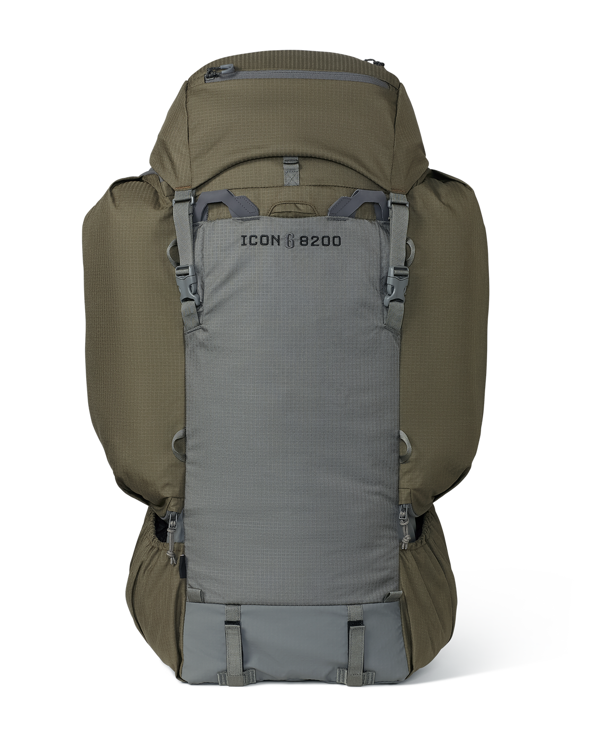 Front of ICON 6 8200 Bag Only in Ash Brown