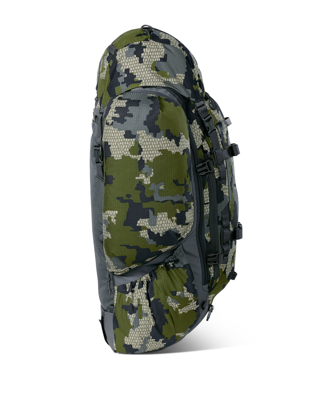 Left side of ICON 6 8200 Bag only in Verde Camouflage