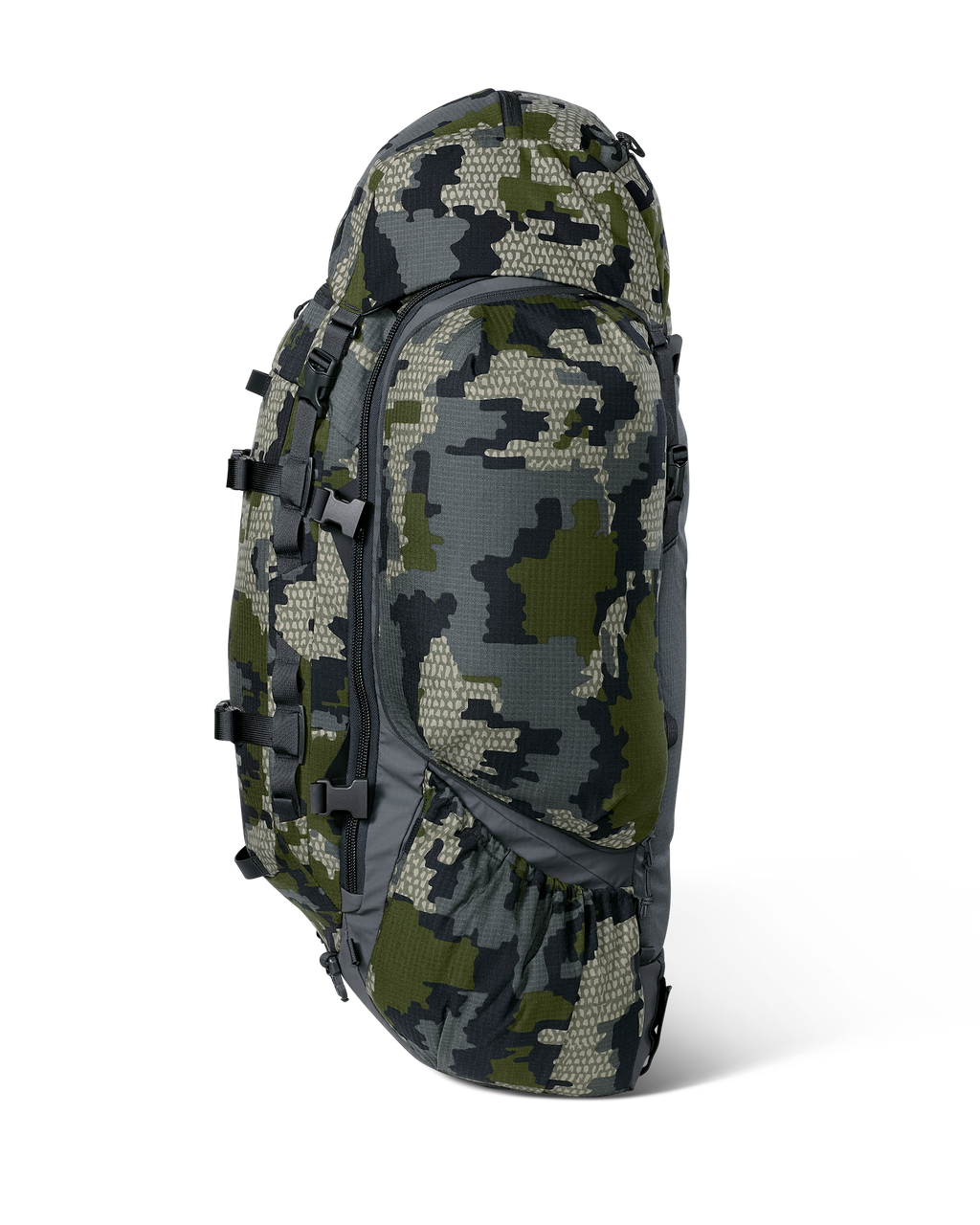 Right side of ICON 6 8200 Bag only in Verde Camouflage
