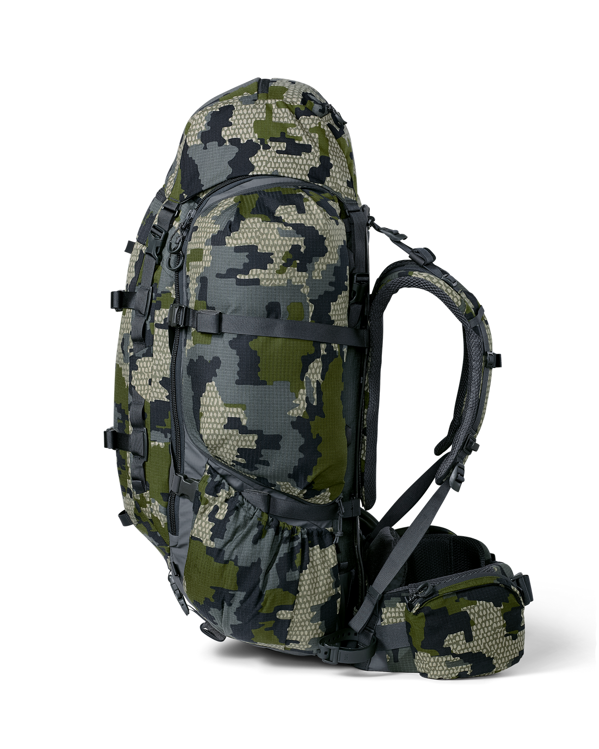 Right side of ICON 6 8200 Pack in Verde Camouflage