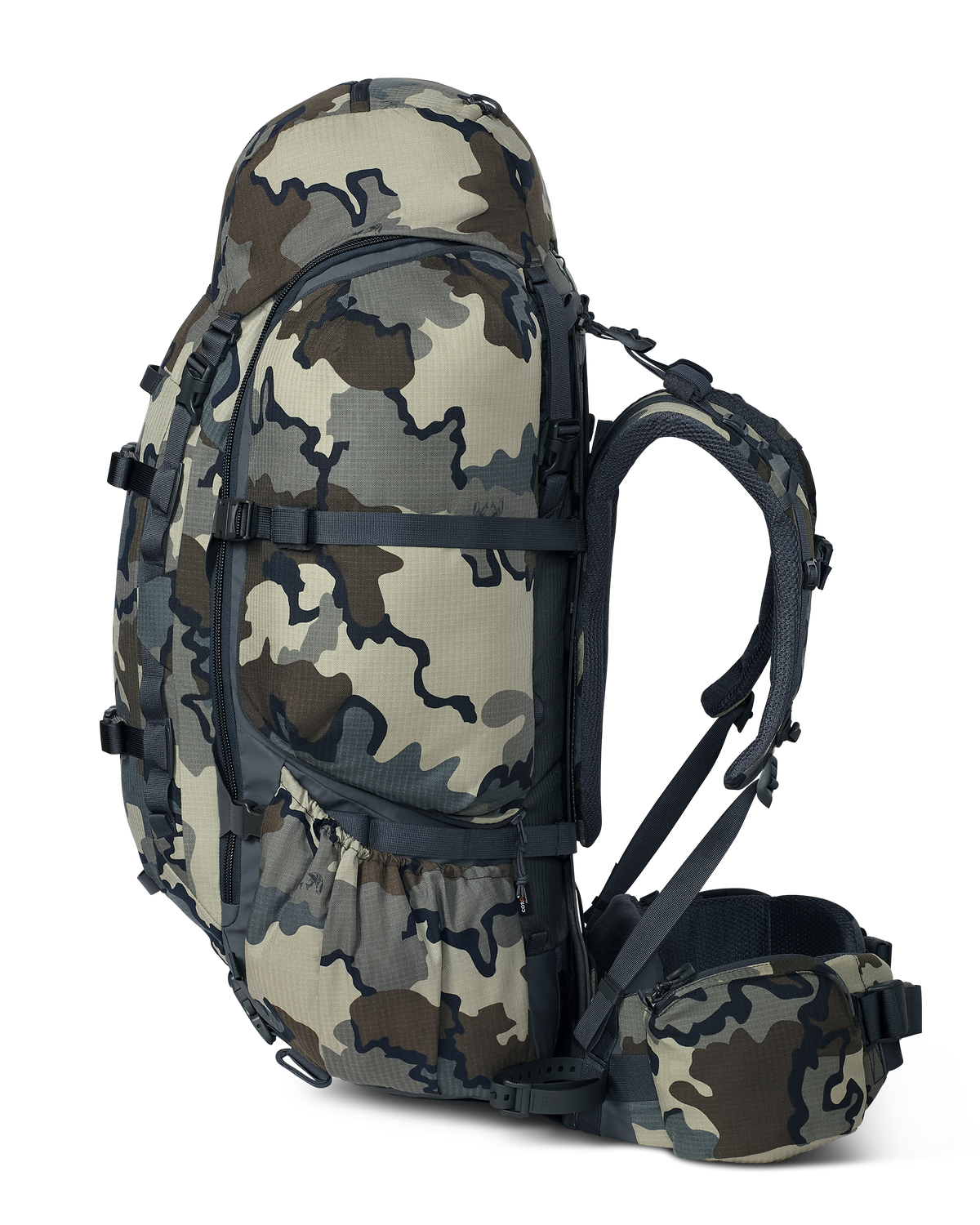 Right Side of ICON 6 8200 Pack in Vias Camouflage