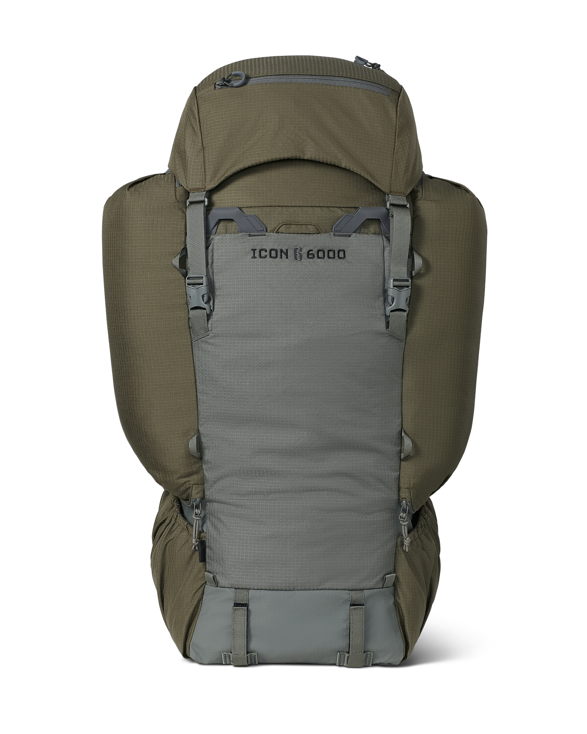 Back of ICON 6 8200 Bag Only in Ash Brown