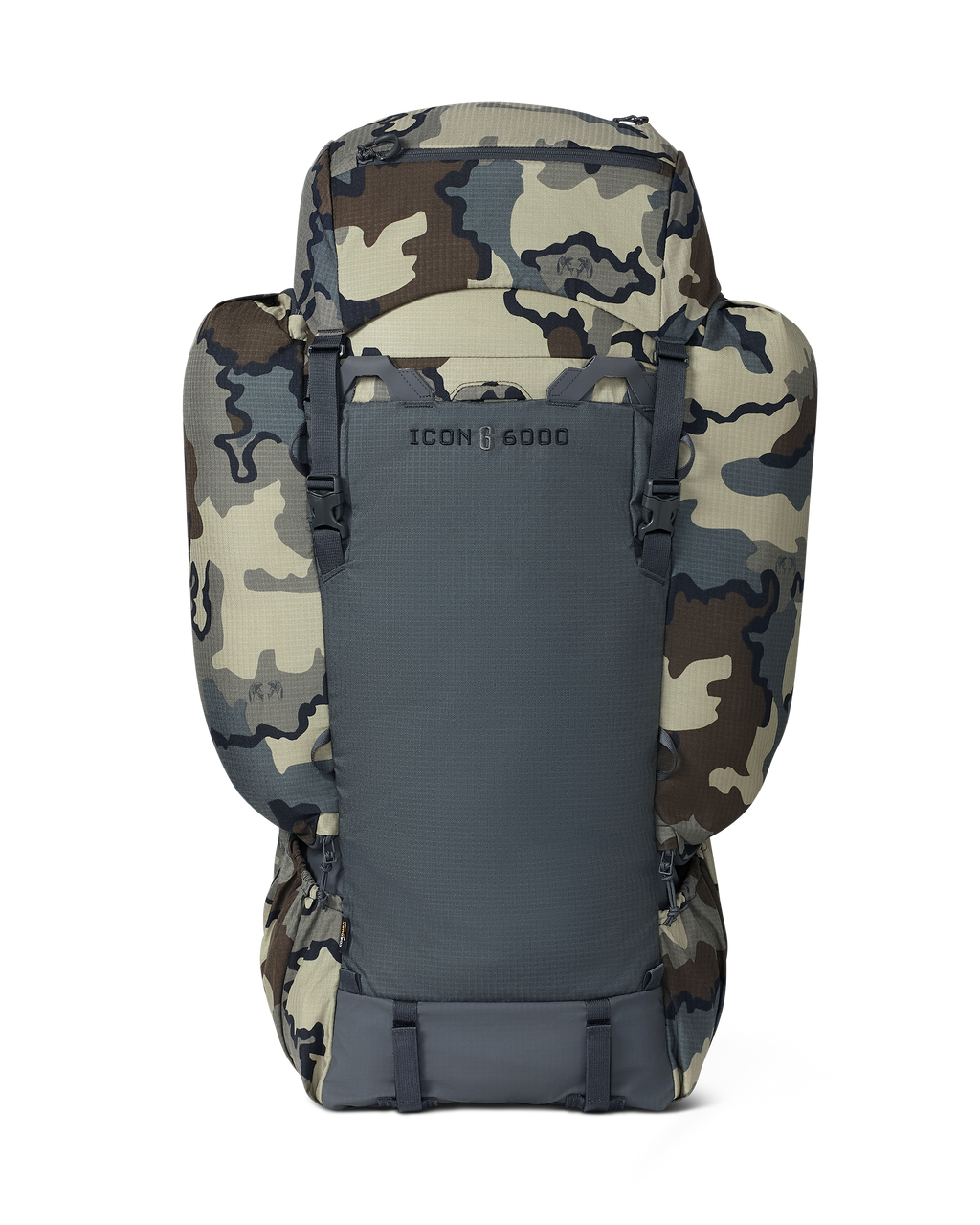Back of ICON 6 6000 Bag Only in Vias Camouflage