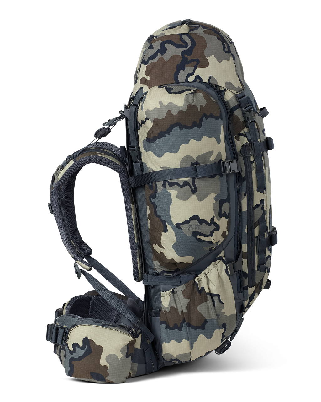 Left side view of ICON 6 6000 Pack in Vias Camouflage