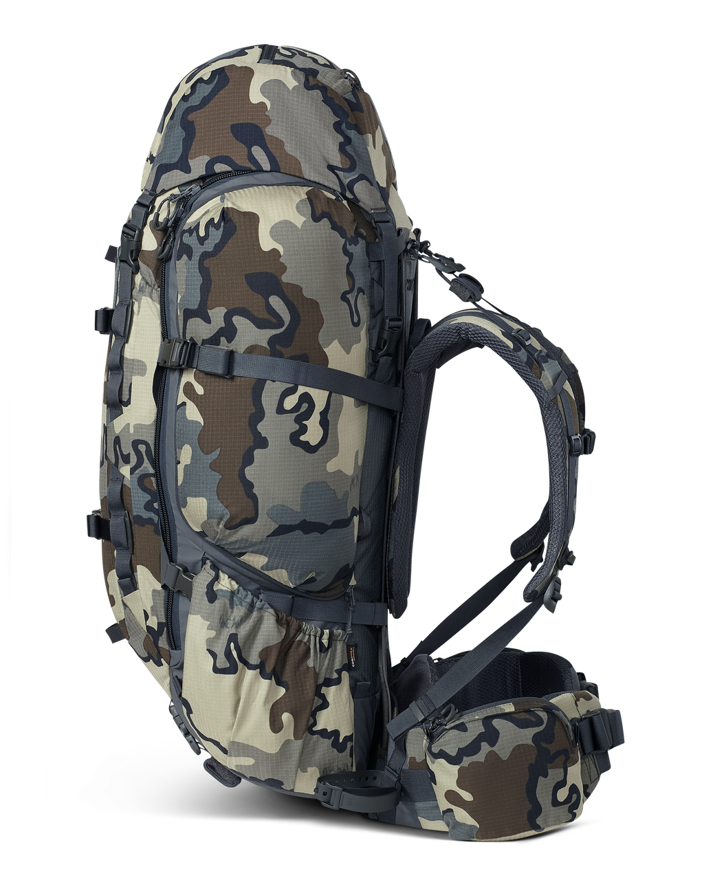 Right side view of ICON 6 6000 Pack n Vias Camouflage