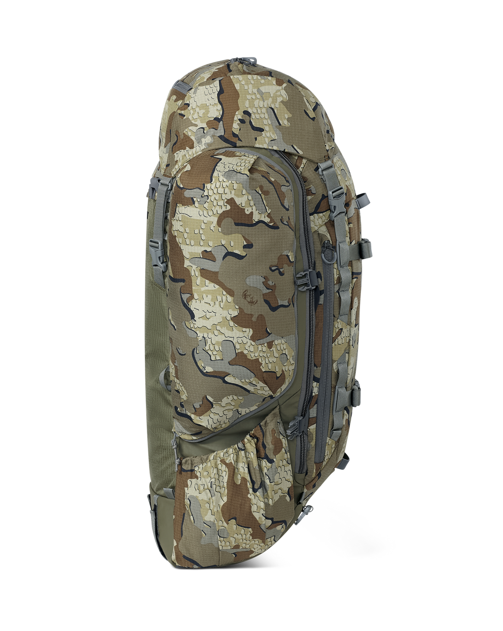 Left side view of ICON 6 6000 Bag only in Valo Camouflage