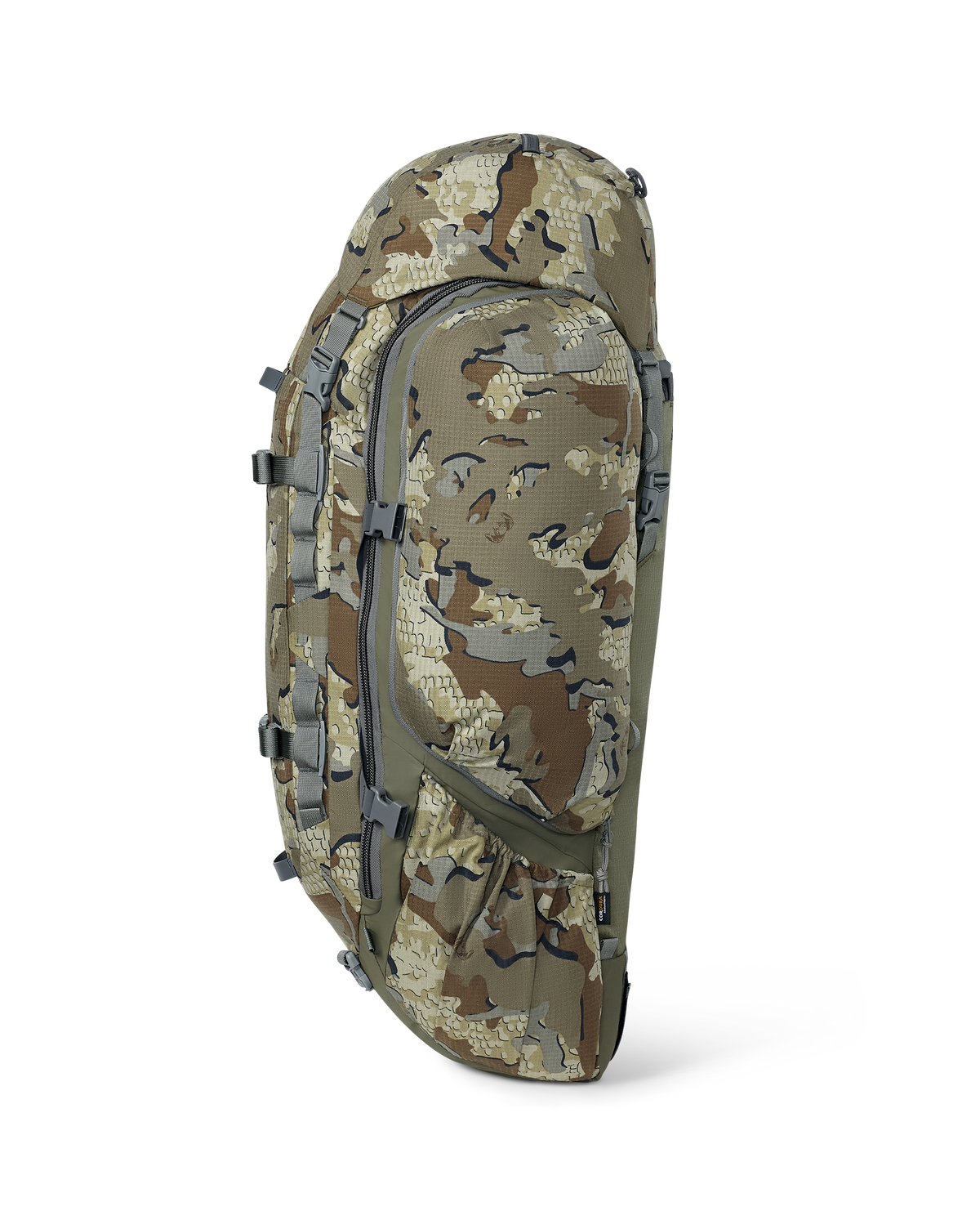 Right side view of ICON 6 6000 Bag only in Valo Camouflage