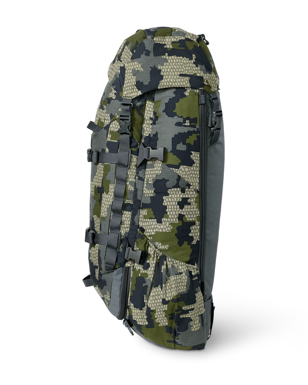 Right side view of ICON 6 4500 Bag Only in Verde Camouflage